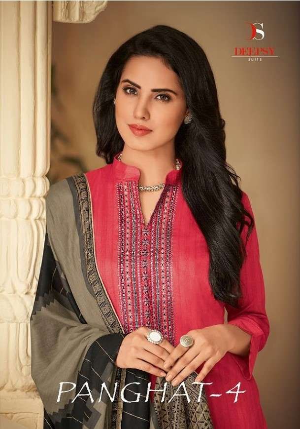 DEEPSY PANGHAT VOL 4 PASHMINA SUITS
